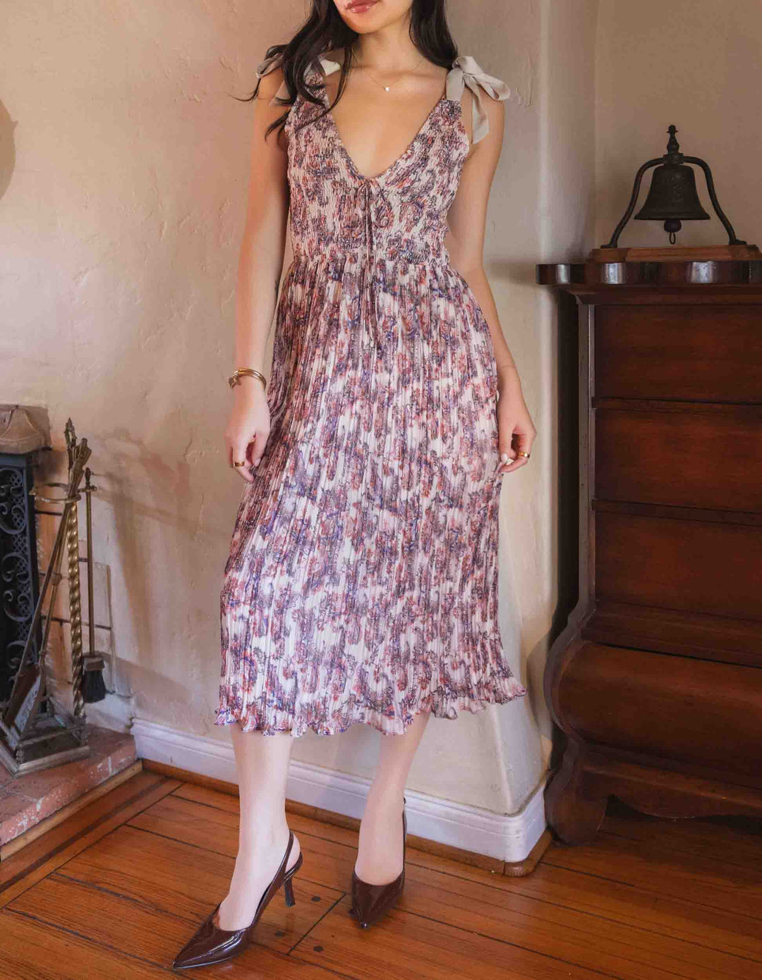 En Province Floral Midi Dress | Sadie & Sage