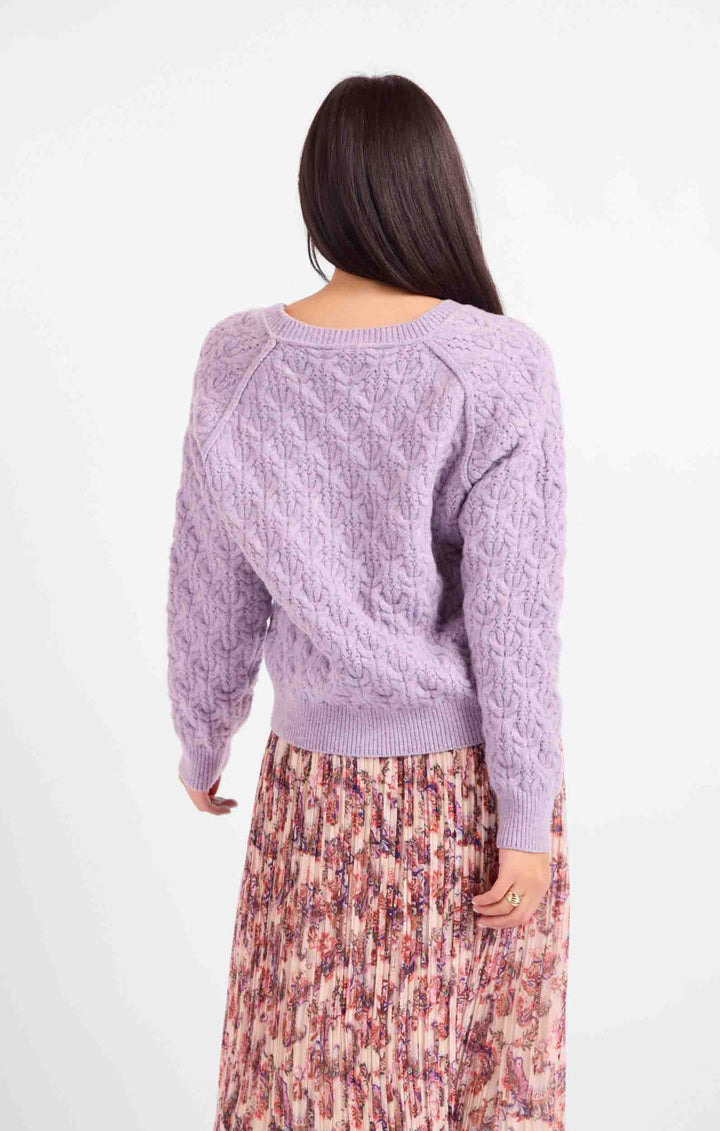 Lavender Kiss Sweater | Sadie & Sage