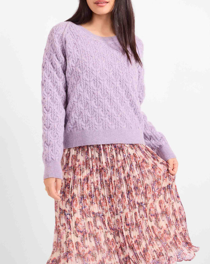 Lavender Kiss Sweater | Sadie & Sage