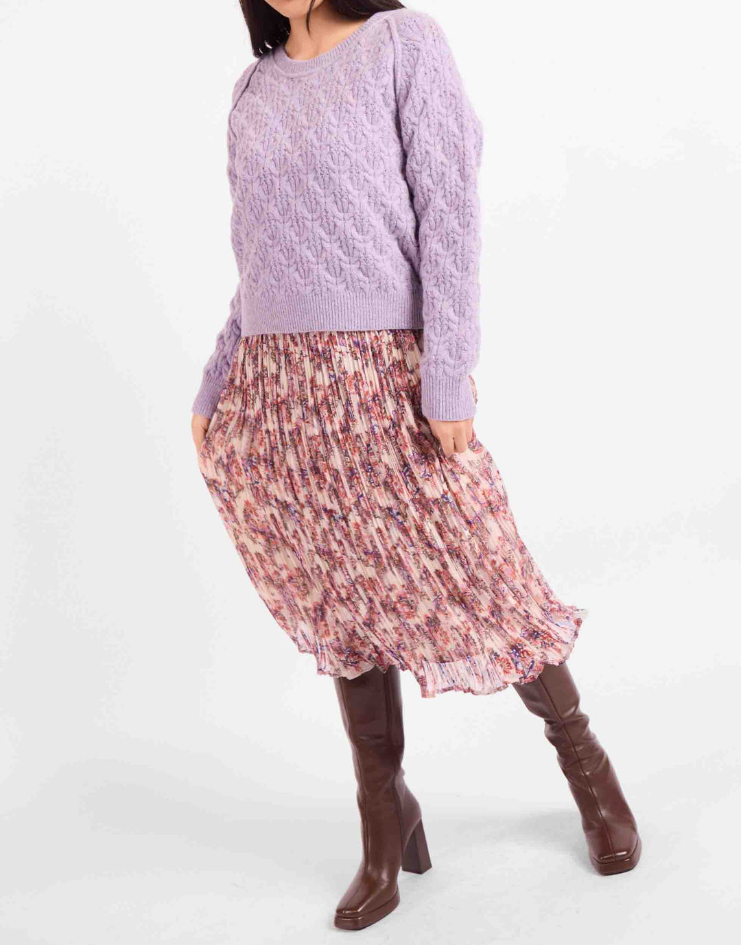 Lavender Kiss Sweater | Sadie & Sage