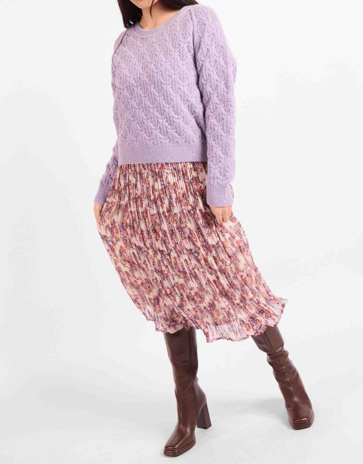 Lavender Kiss Sweater | Sadie & Sage