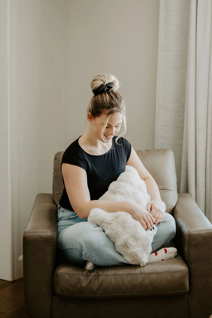 Black Satin Scrunchie | Barbays