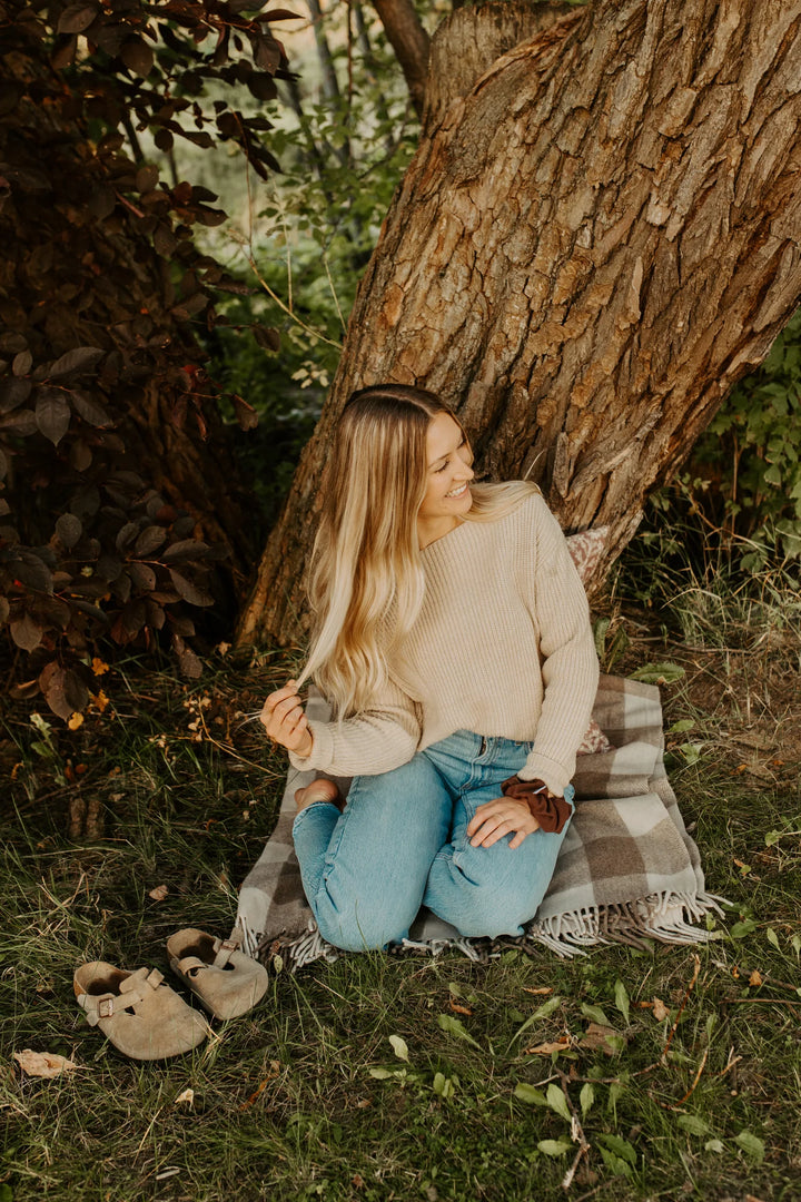 Chocolate Tricot Scrunchie | Barbays