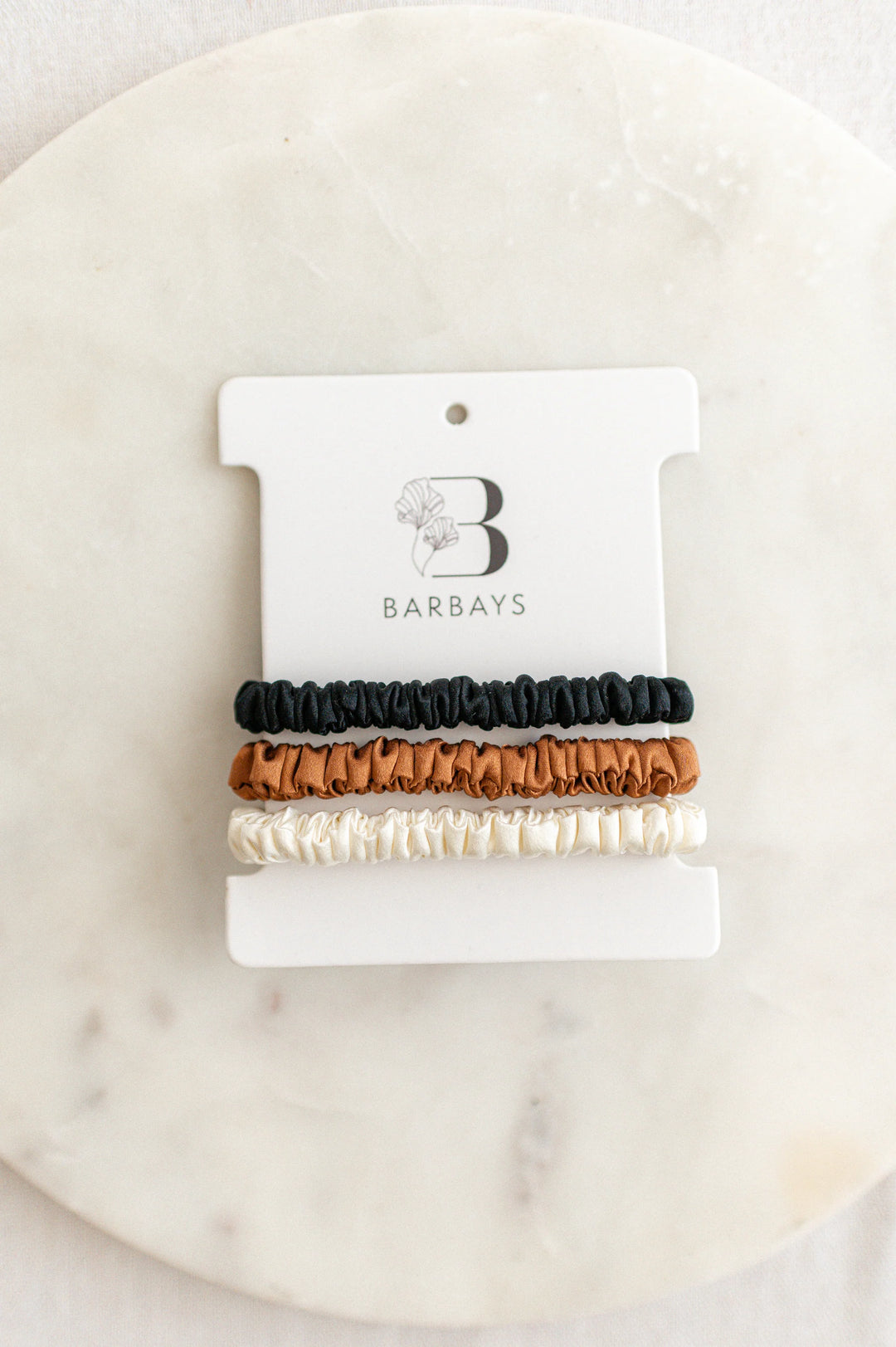 Silk Hair Ties (3 Pack) | Barbays