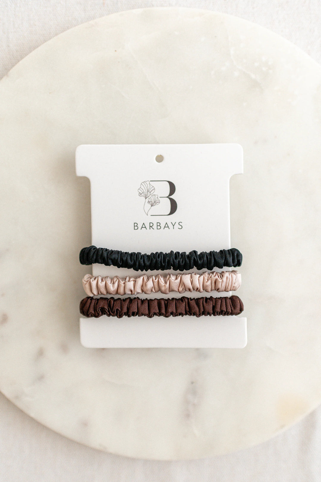 Silk Hair Ties (3 Pack) | Barbays
