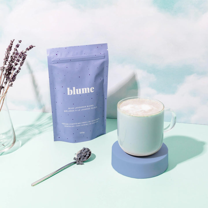 Blue Lavender Blend Superfood Latte Powder - Unwind