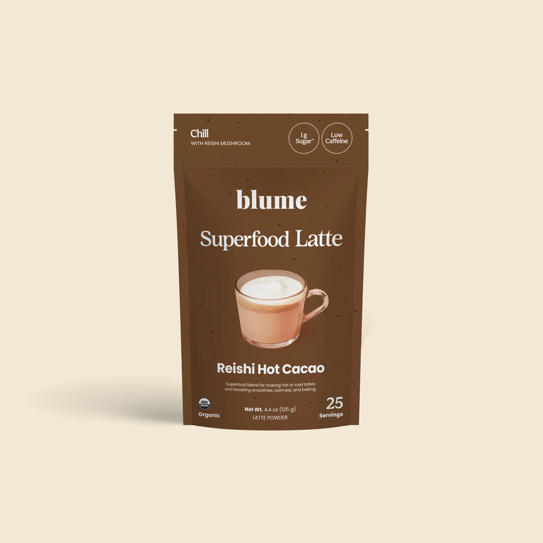 Reishi Hot Cacao Blend Superfood Latte Powder - Unwind