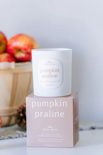 Pumpkin Praline Candle | Boho + Glow