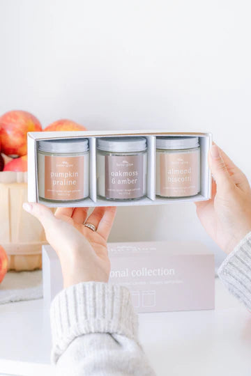 Autumn Classics Trio Candle Set | Boho + Glow