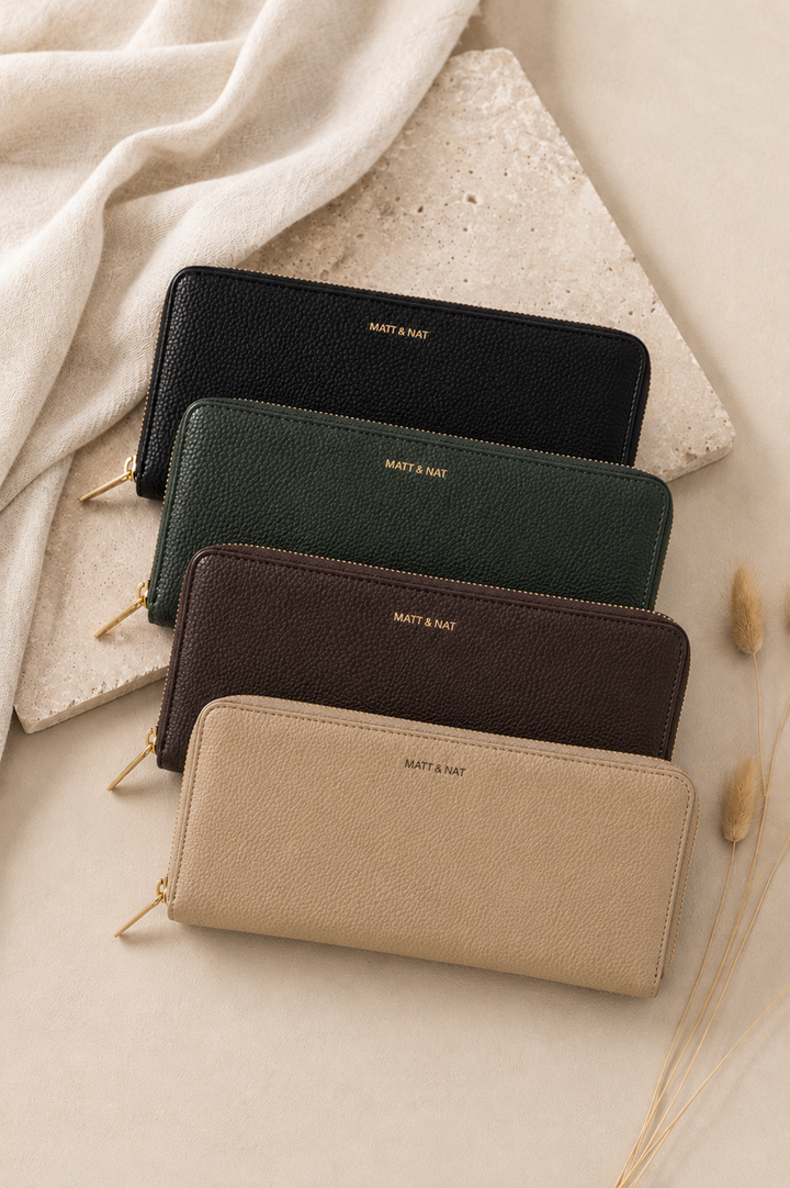 Central Vegan Wallet - Multiple Colours | Matt & Nat