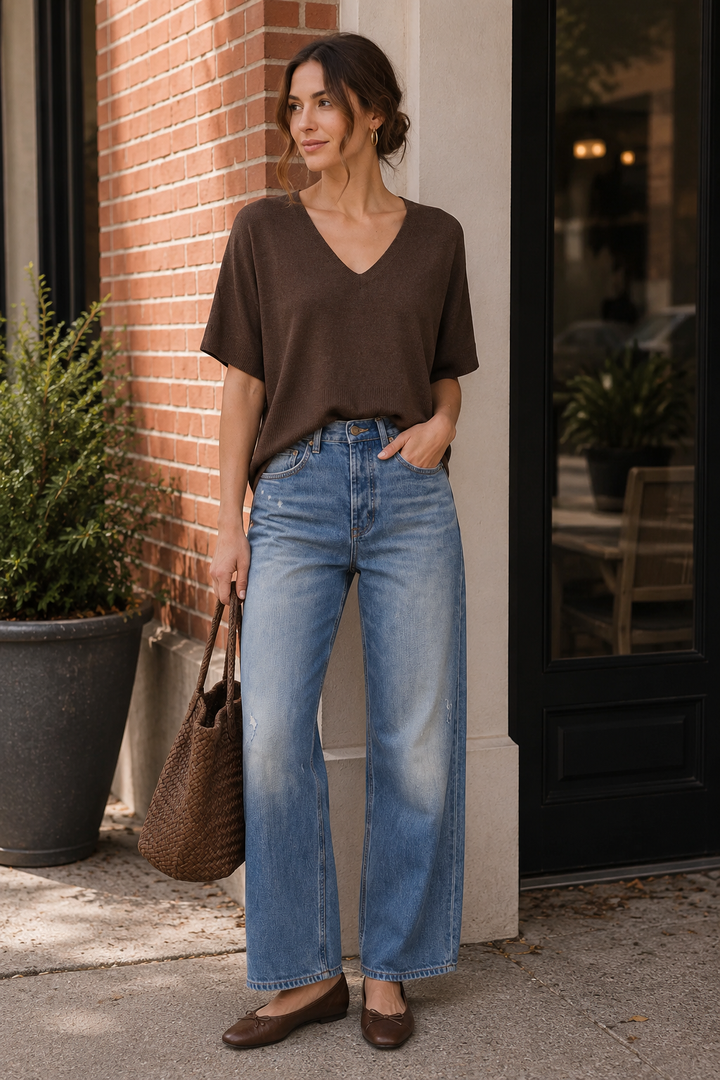 Java Dolman Knit Sweater | Liverpool Jeans