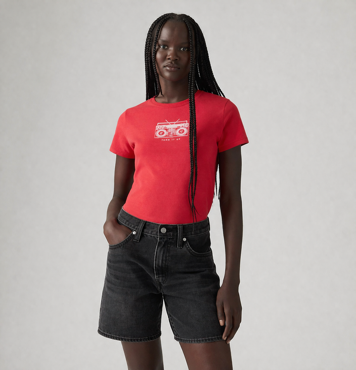 Graphic Rickie Tee – Turn It Up Boombox | Levi's