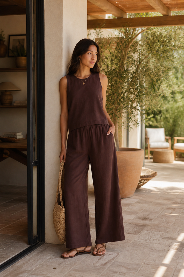 Styled Look: The Sloane Linen Top & Scout Linen Pant