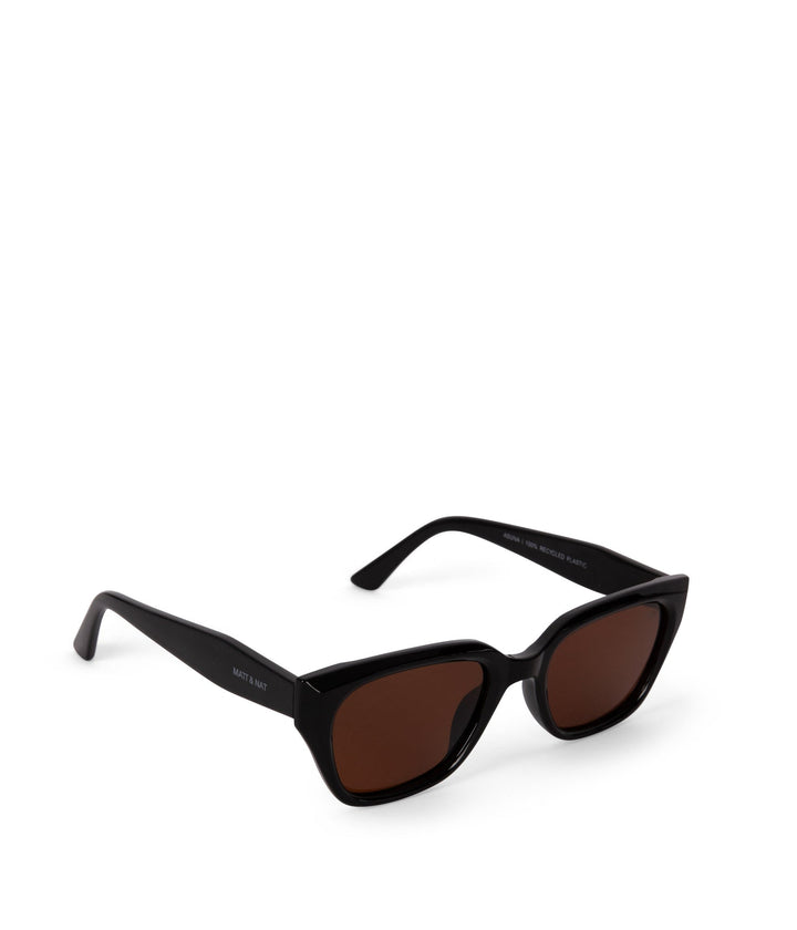 Asuna Recycled Classic Black Sunglasses | Matt & Nat