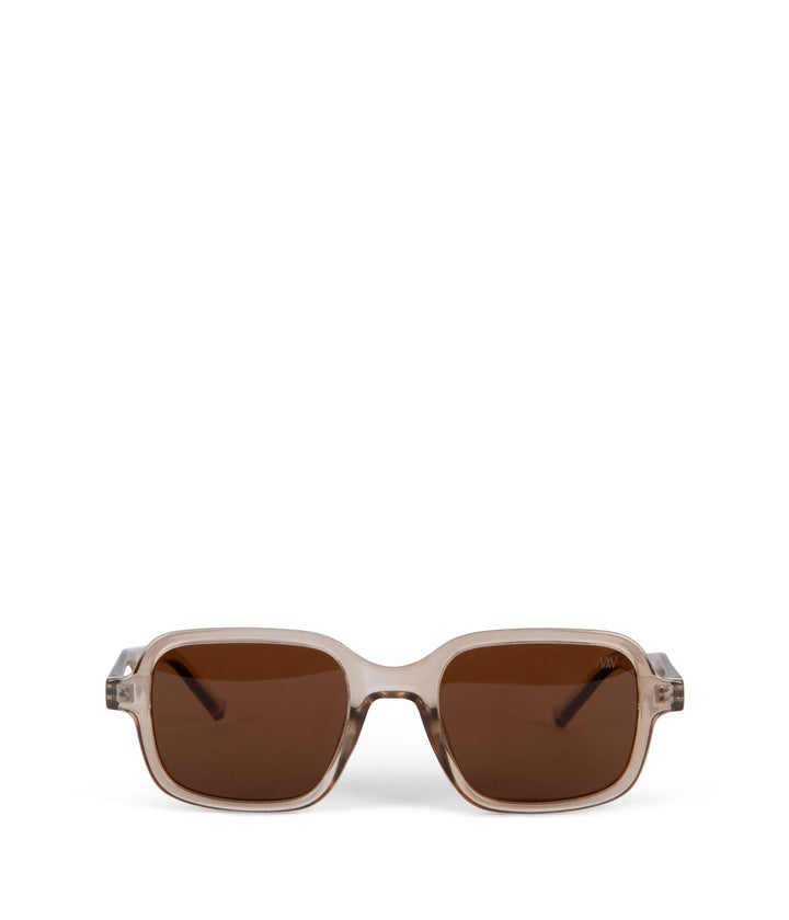 Mejia Recycled Square Sunglasses - Clear | Matt & Nat