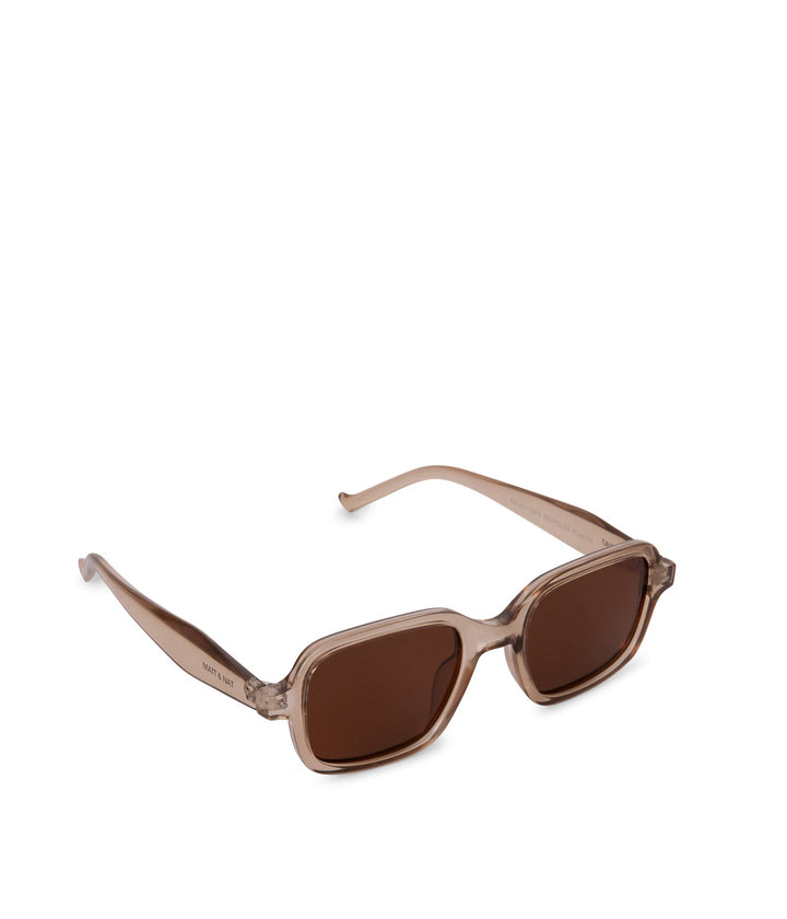 Mejia Recycled Square Sunglasses - Clear | Matt & Nat