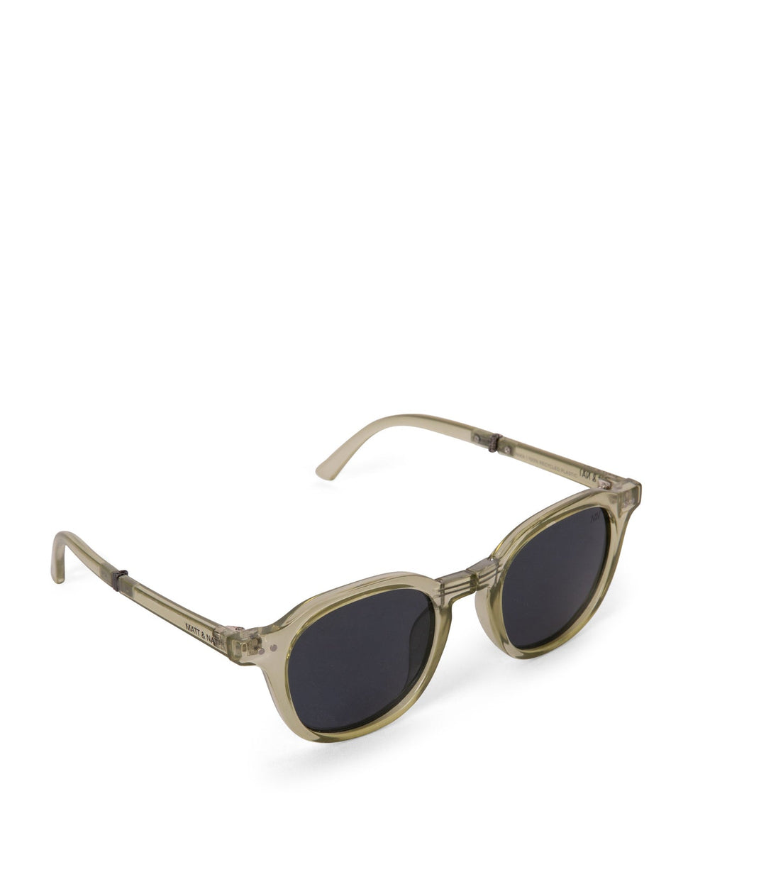 Nika Foldable Sunglasses - Clear | Matt & Nat