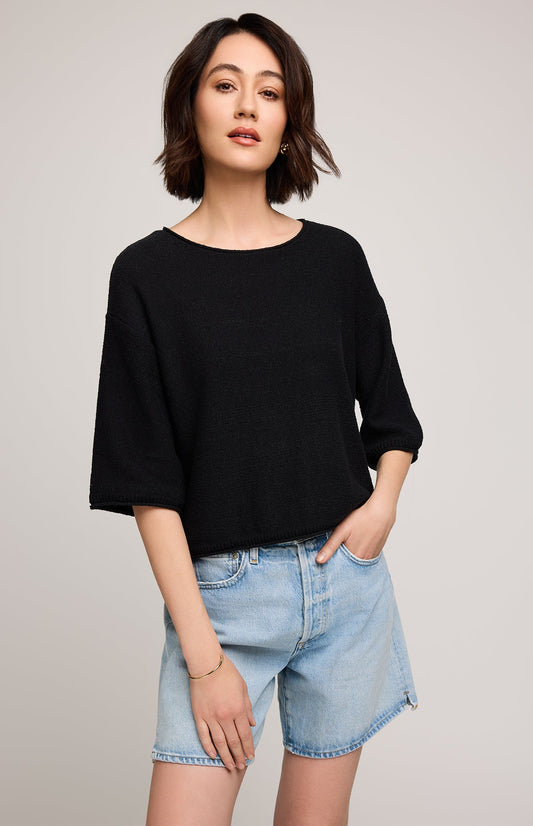 Kerrigan Knit Sweater - Black | Gentle Fawn