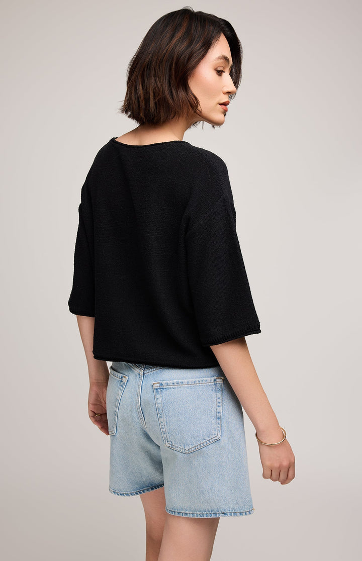 Kerrigan Knit Sweater - Black | Gentle Fawn