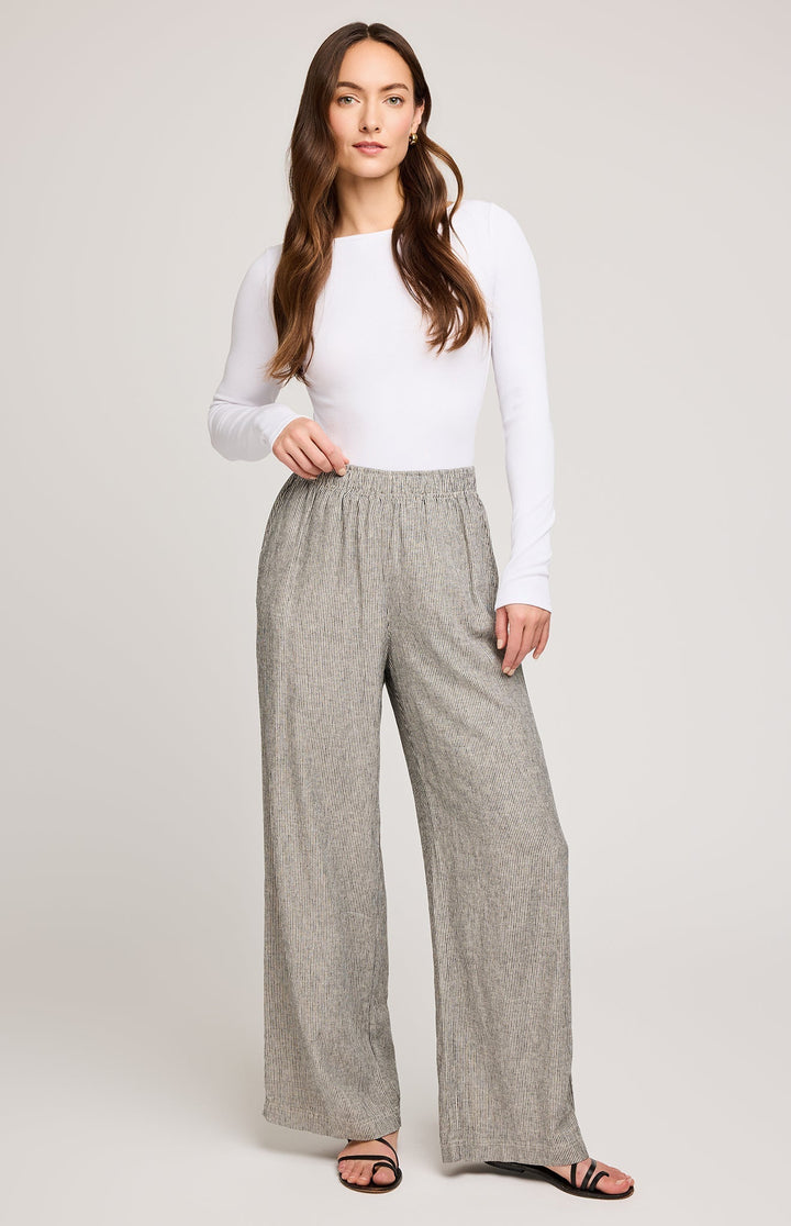 Ellie Pant - Black Stripe | Gentle Fawn