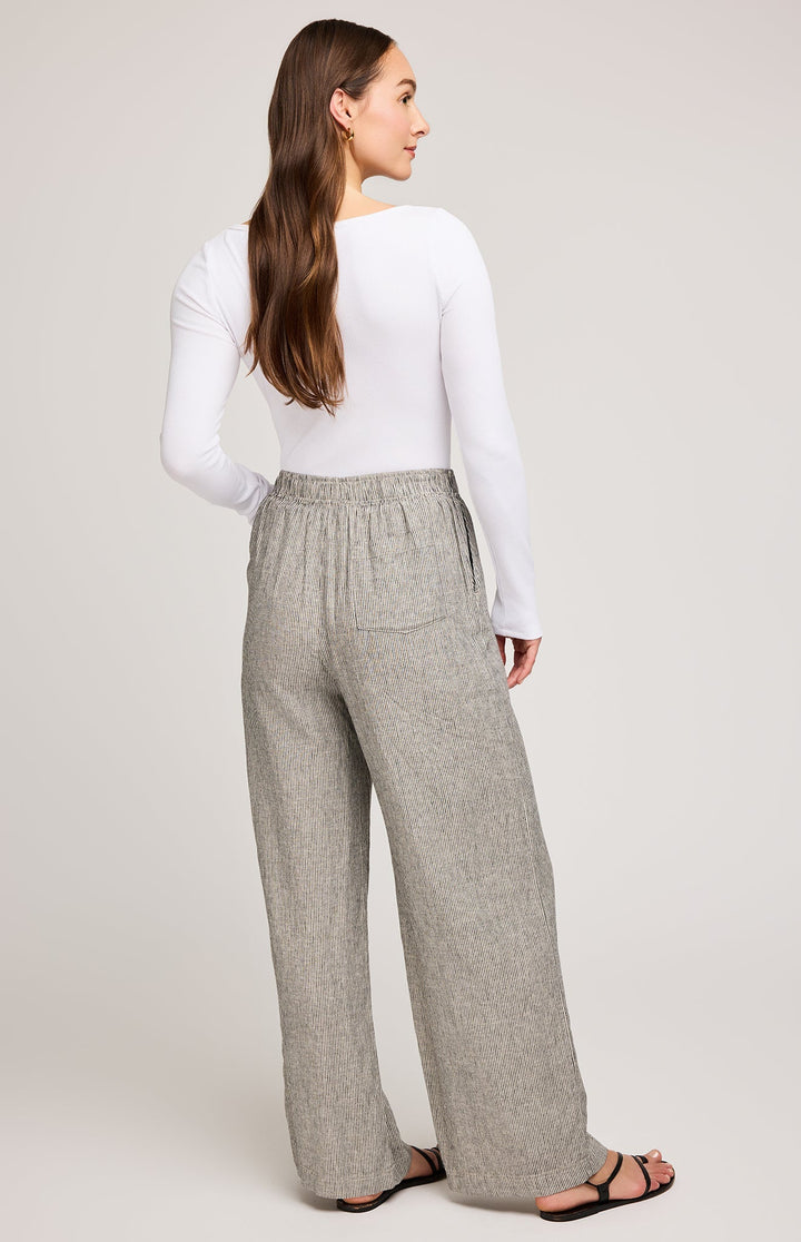 Ellie Pant - Black Stripe | Gentle Fawn