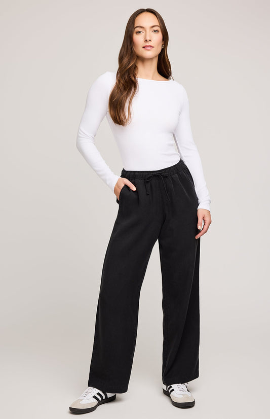 Gabriel Pant - Washed Black | Gentle Fawn