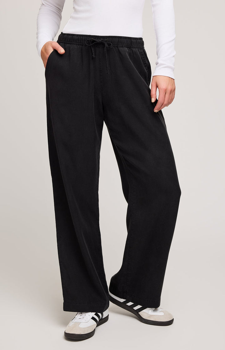 Gabriel Pant - Washed Black | Gentle Fawn