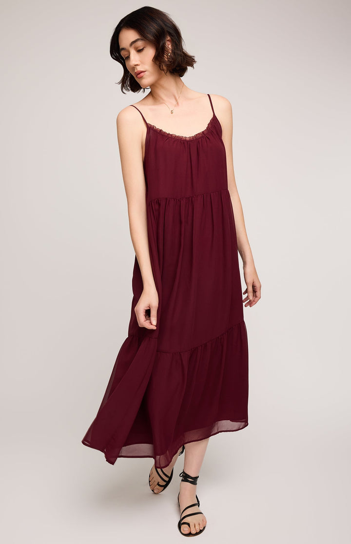 Hollis Dress - Merlot | Gentle Fawn