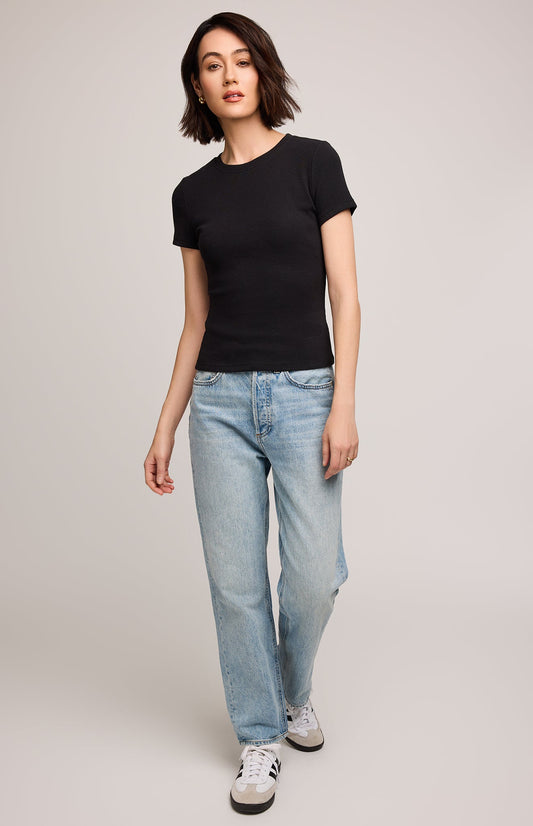 Tate Black T-Shirt | Gentle Fawn