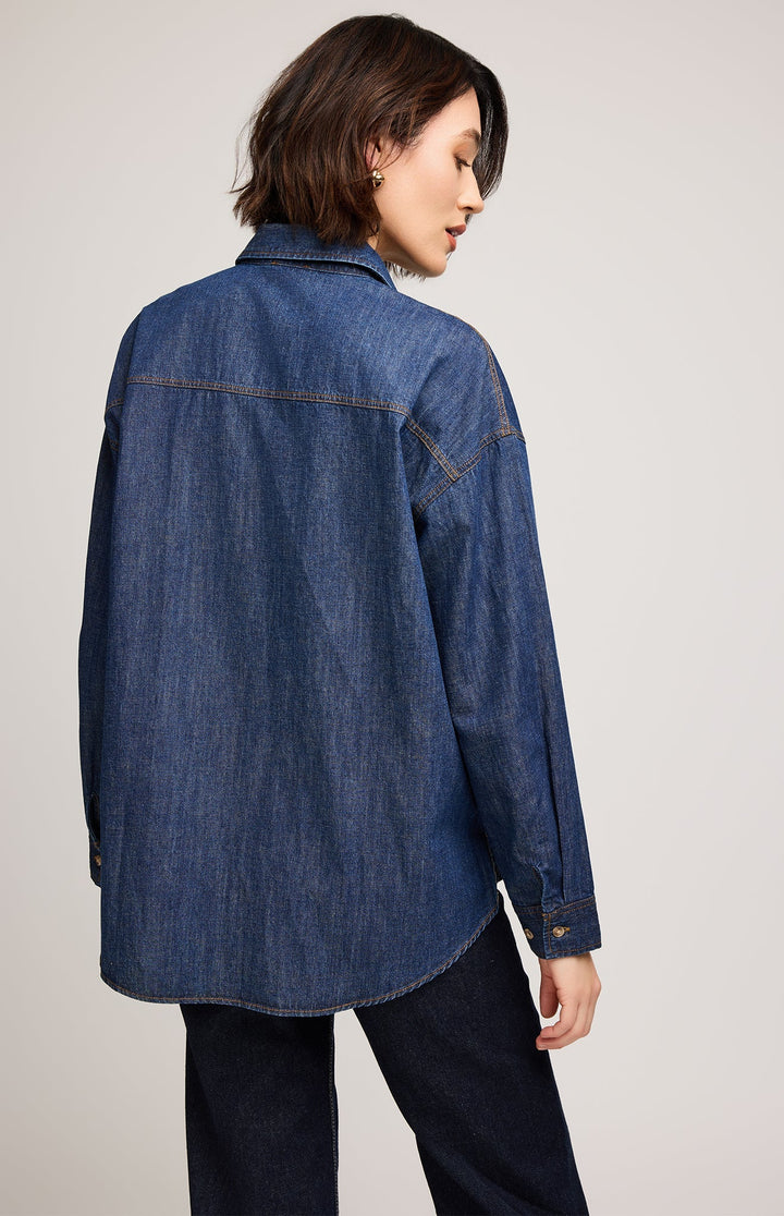 Whitney Denim Button Down Shirt | Gentle Fawn