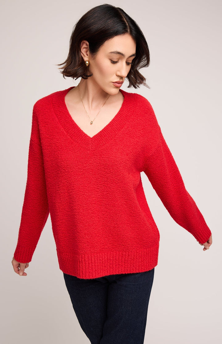 Tilda V-Neck Sweater | Gentle Fawn
