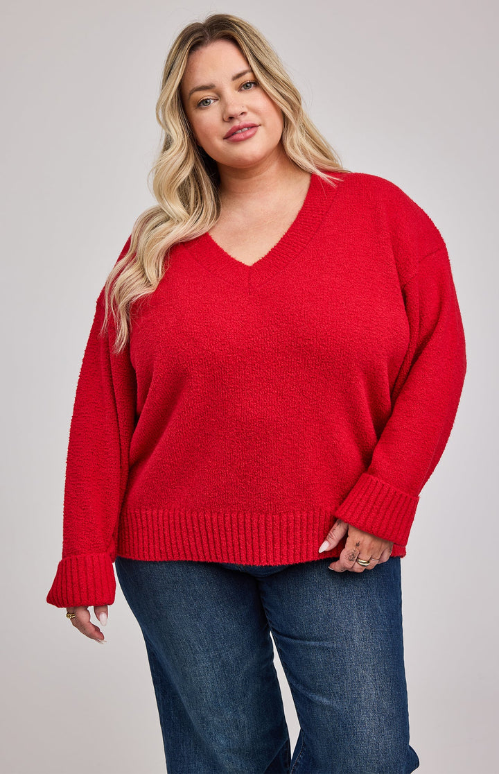 Tilda V-Neck Sweater | Gentle Fawn