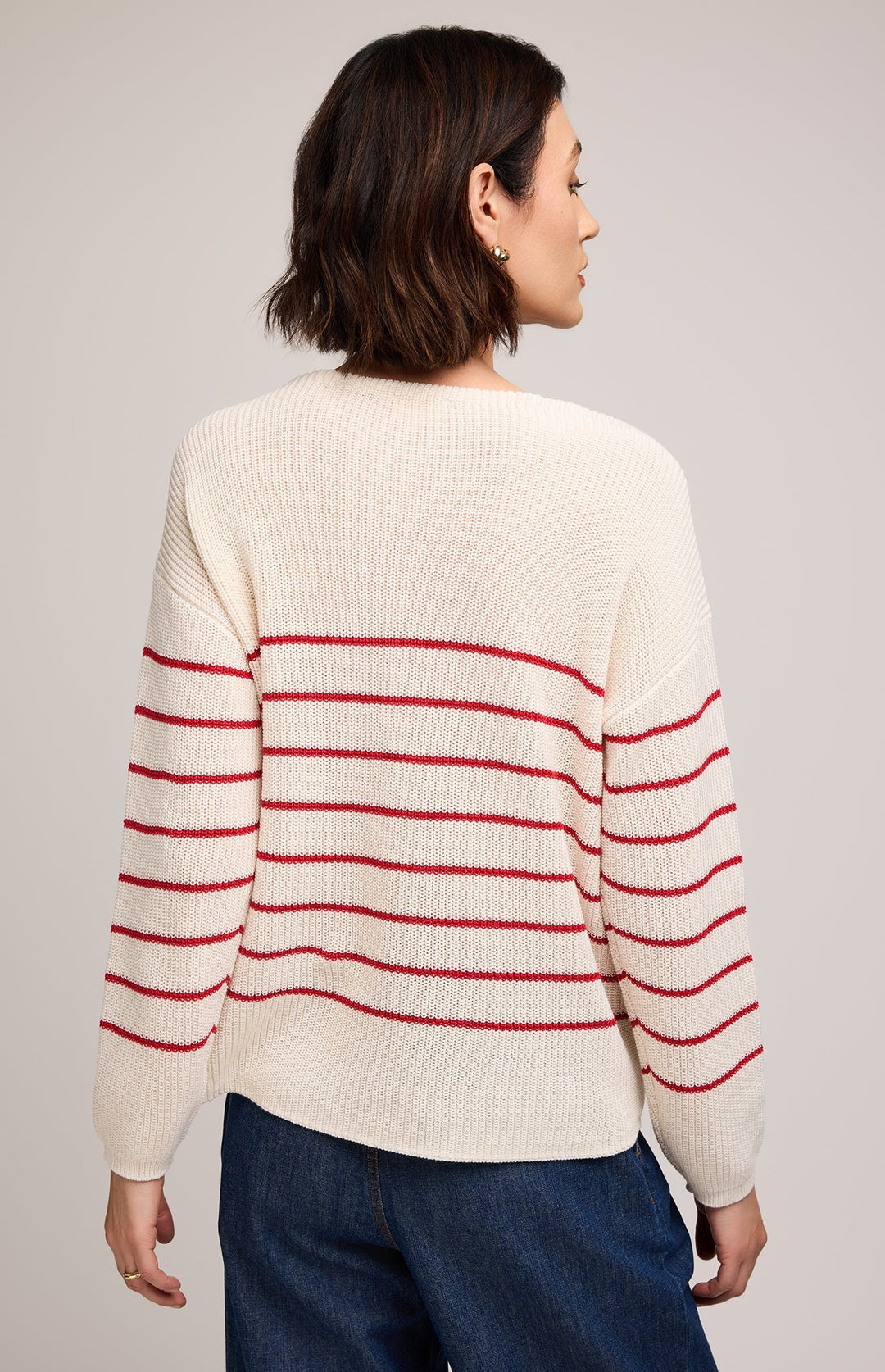 Tucker Light Knit Stripe Sweater | Gentle Fawn