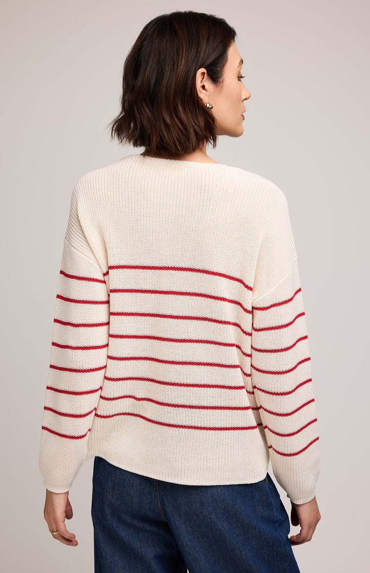 Tucker Light Knit Stripe Sweater | Gentle Fawn