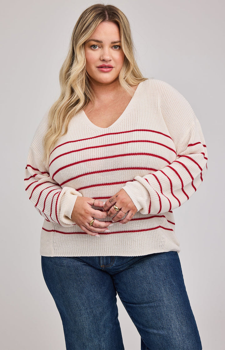 Tucker Light Knit Stripe Sweater | Gentle Fawn