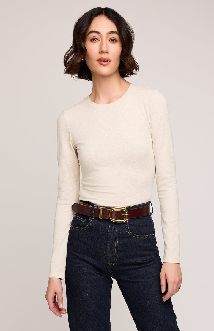 Daphne Top - Oatmeal | Gentle Fawn