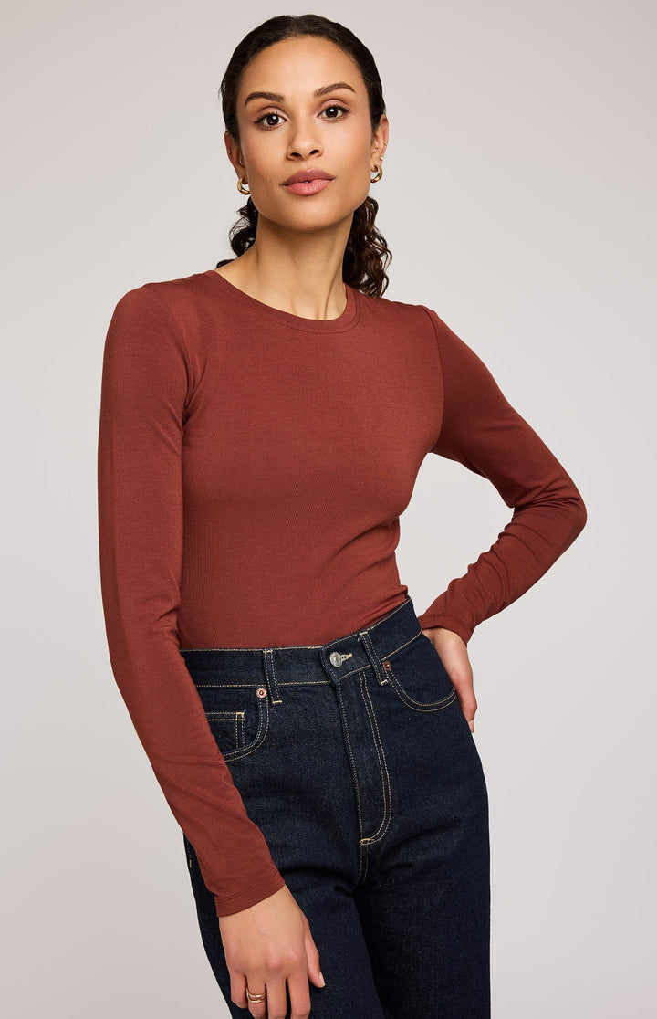 Daphne Top - Mahogany | Gentle Fawn