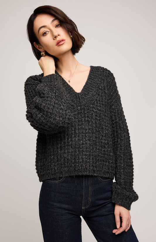 Willow V-Neck Sweater | Gentle Fawn