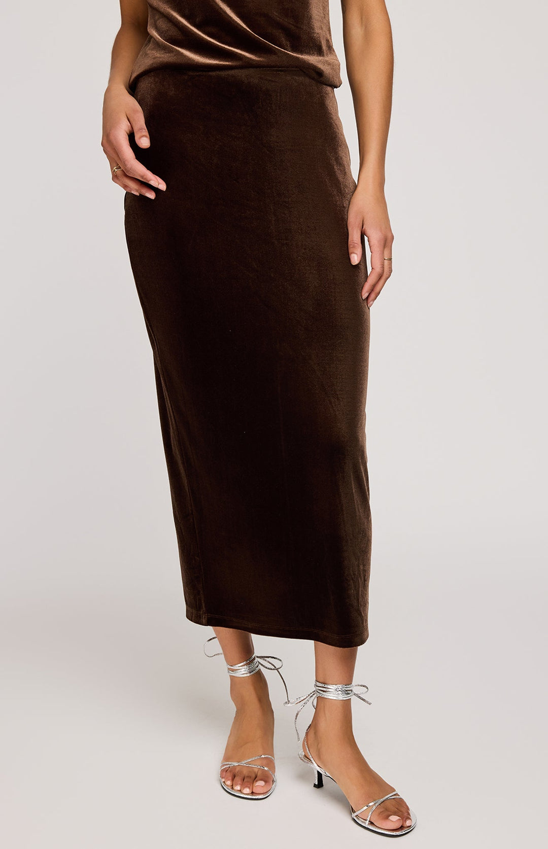 Dahlia Velvet Skirt | Gentle Fawn