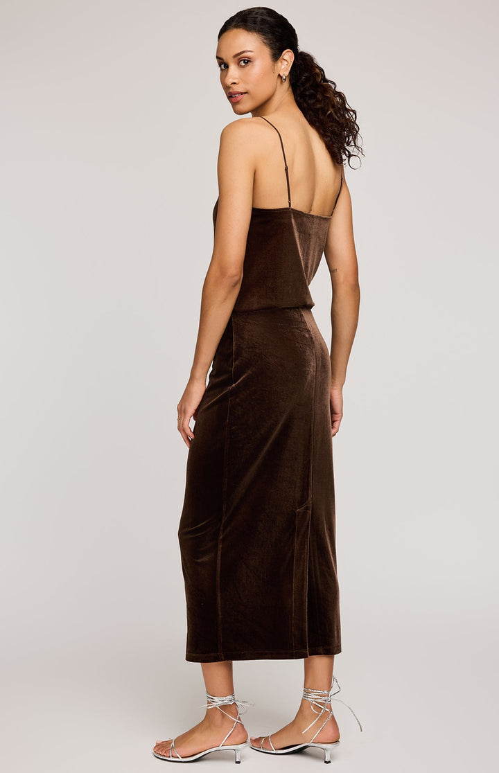 Dahlia Velvet Skirt | Gentle Fawn