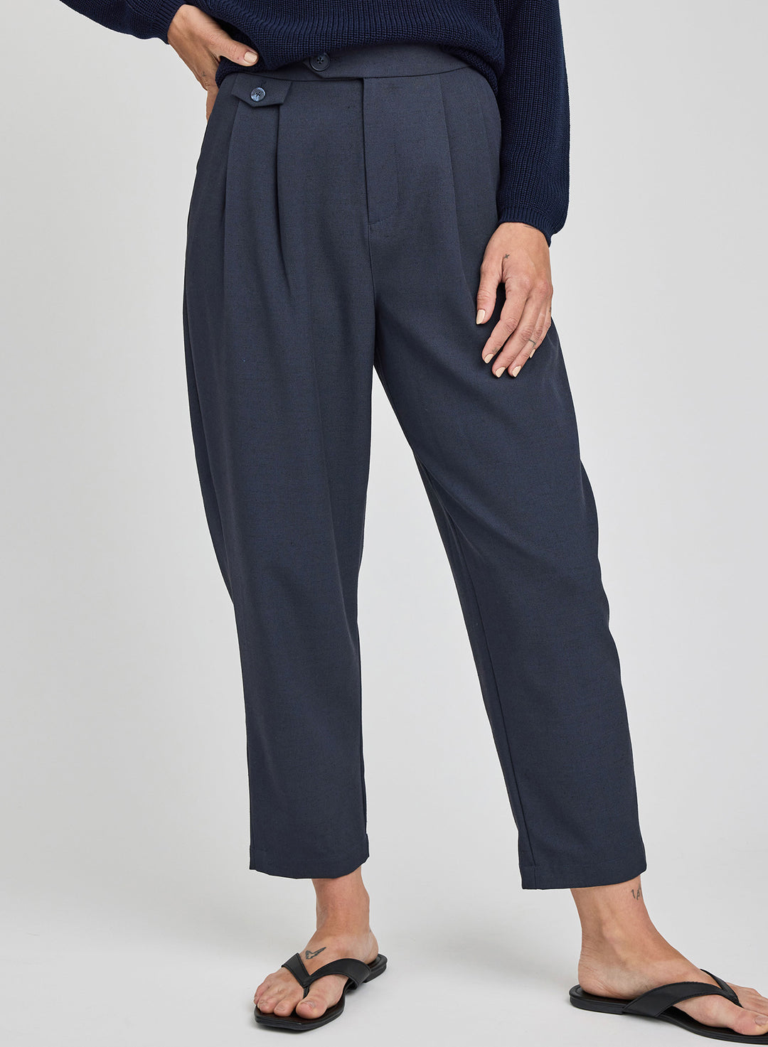 Francesca Tailored Pant | Gentle Fawn