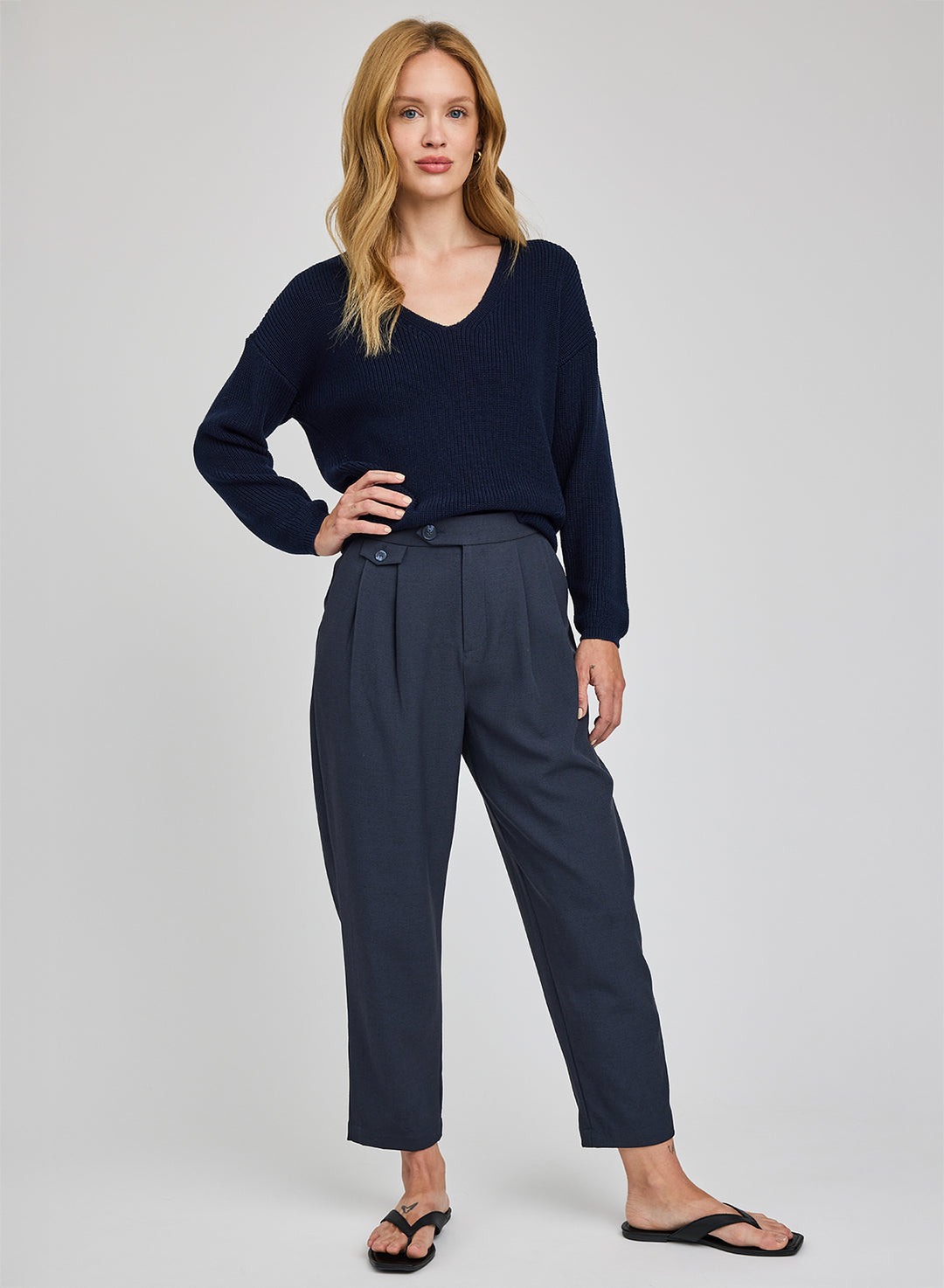Francesca Tailored Pant | Gentle Fawn