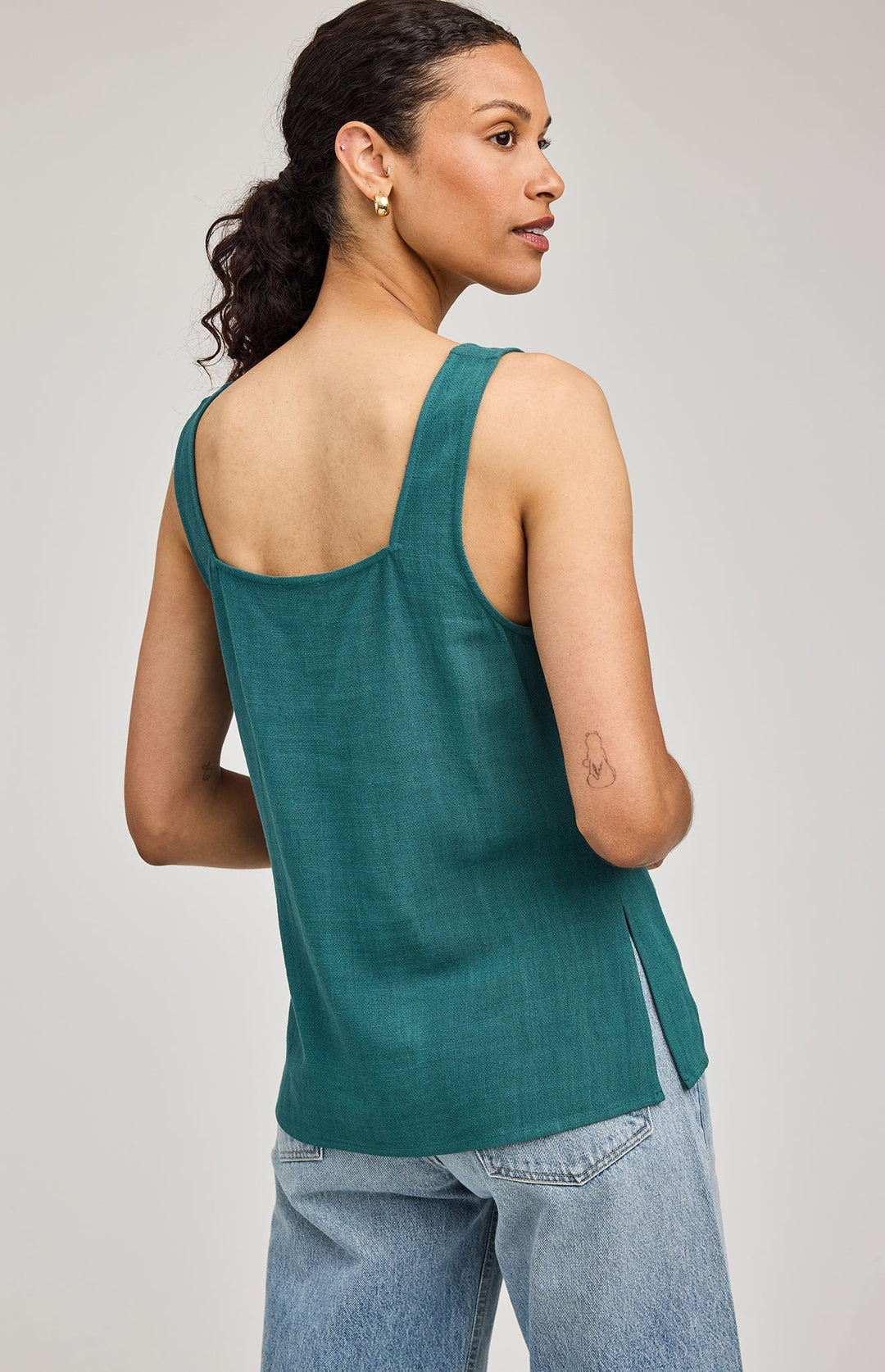 Vera Linen Tank Top | Gentle Fawn