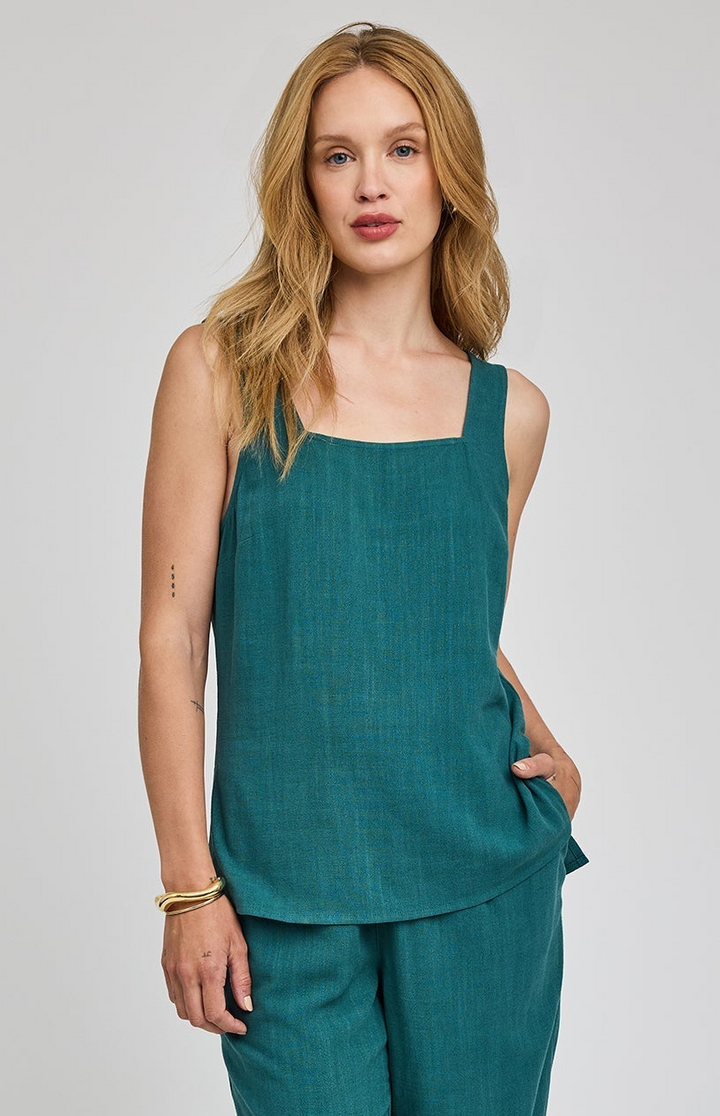 Vera Linen Tank Top | Gentle Fawn