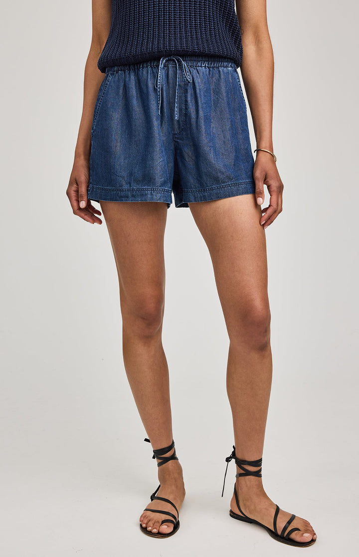 Tessa Short in Dark Blue | Gentle Fawn