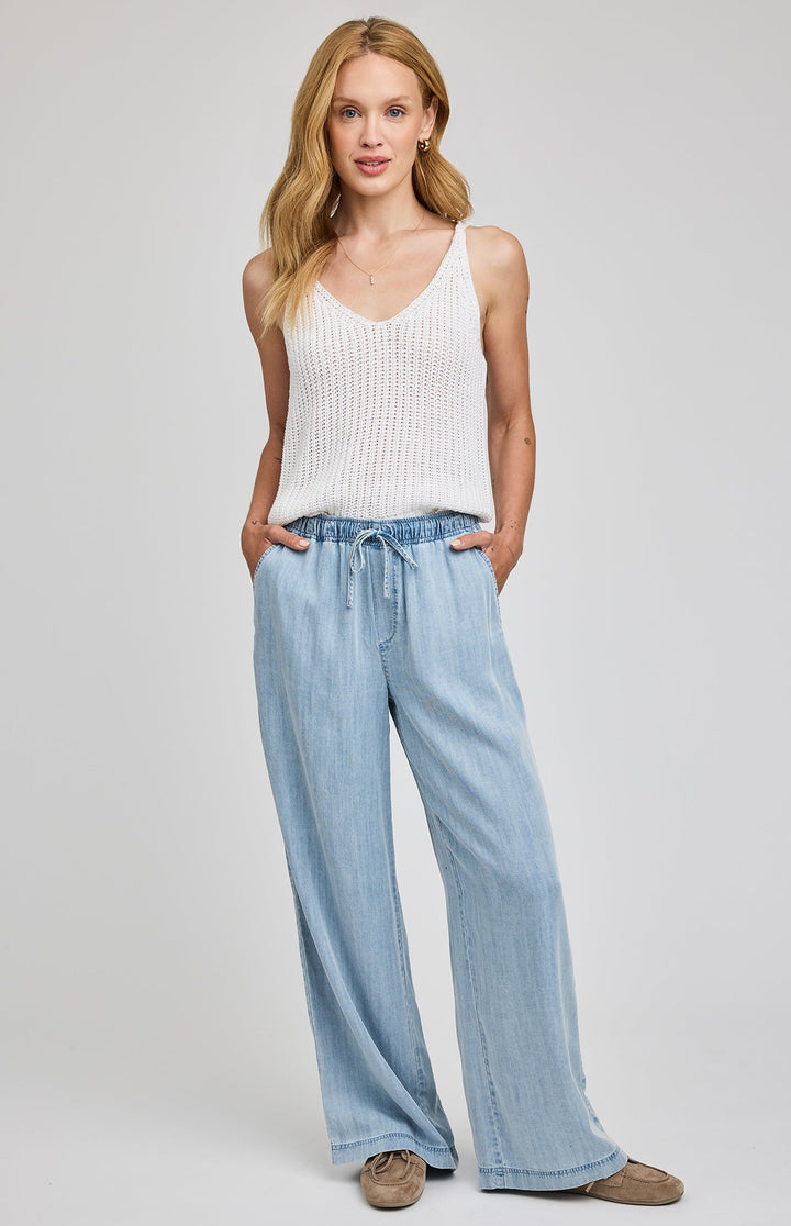 Camille Pant in Light Blue | Gentle Fawn