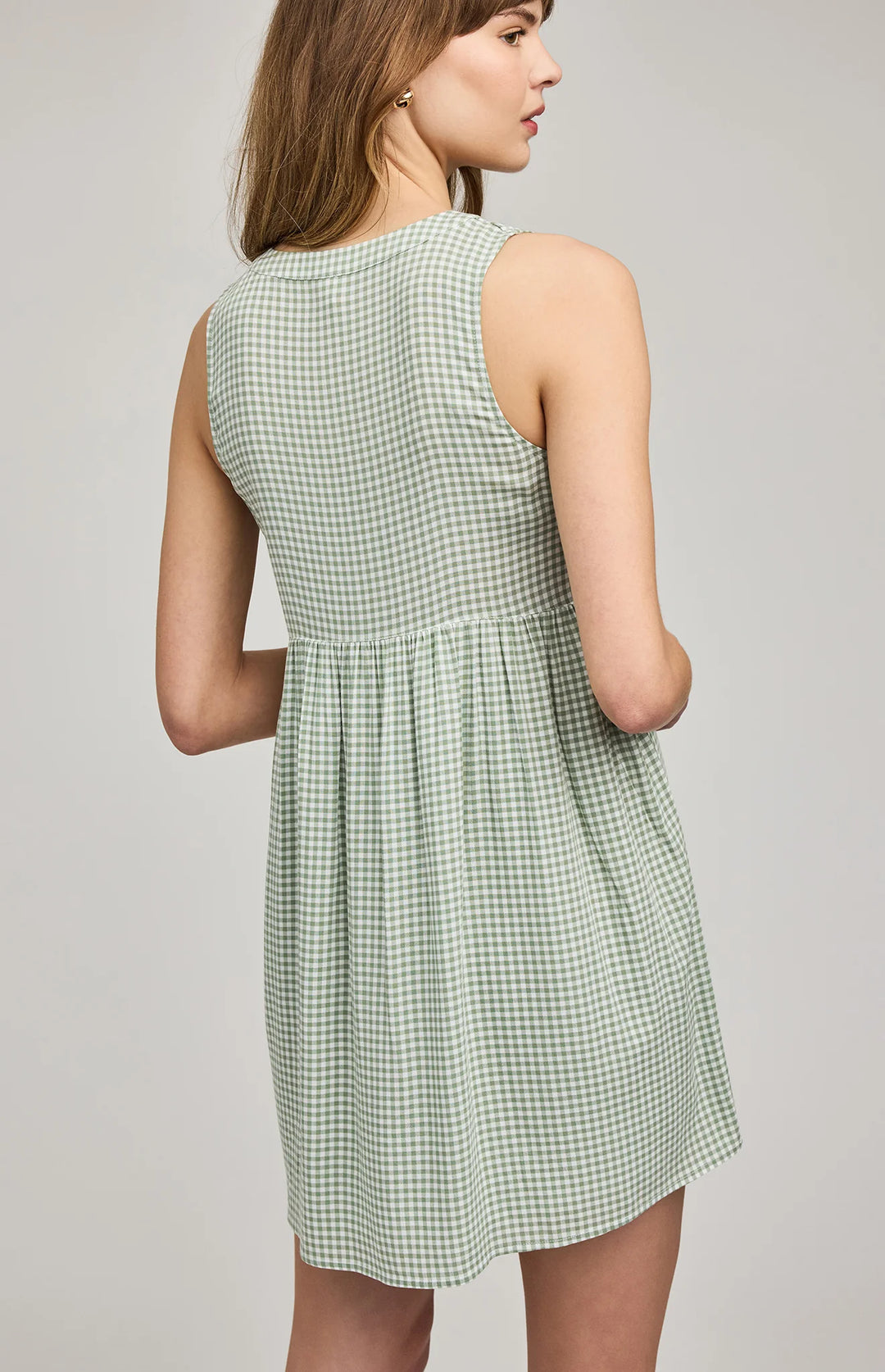Zoey Gingham Mini Dress | Gentle Fawn