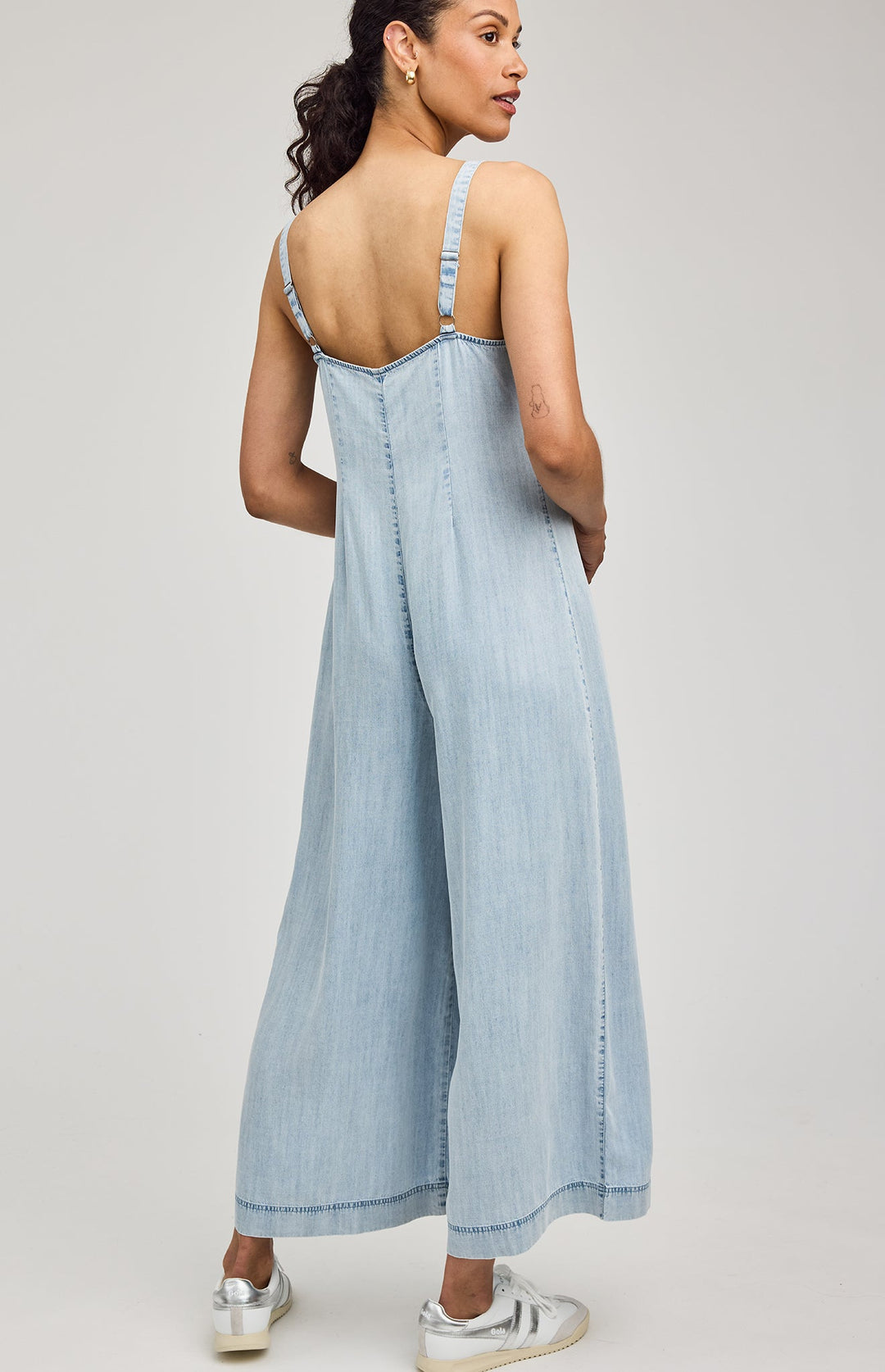 Cambry Jumpsuit in Light Blue | Gentle Fawn