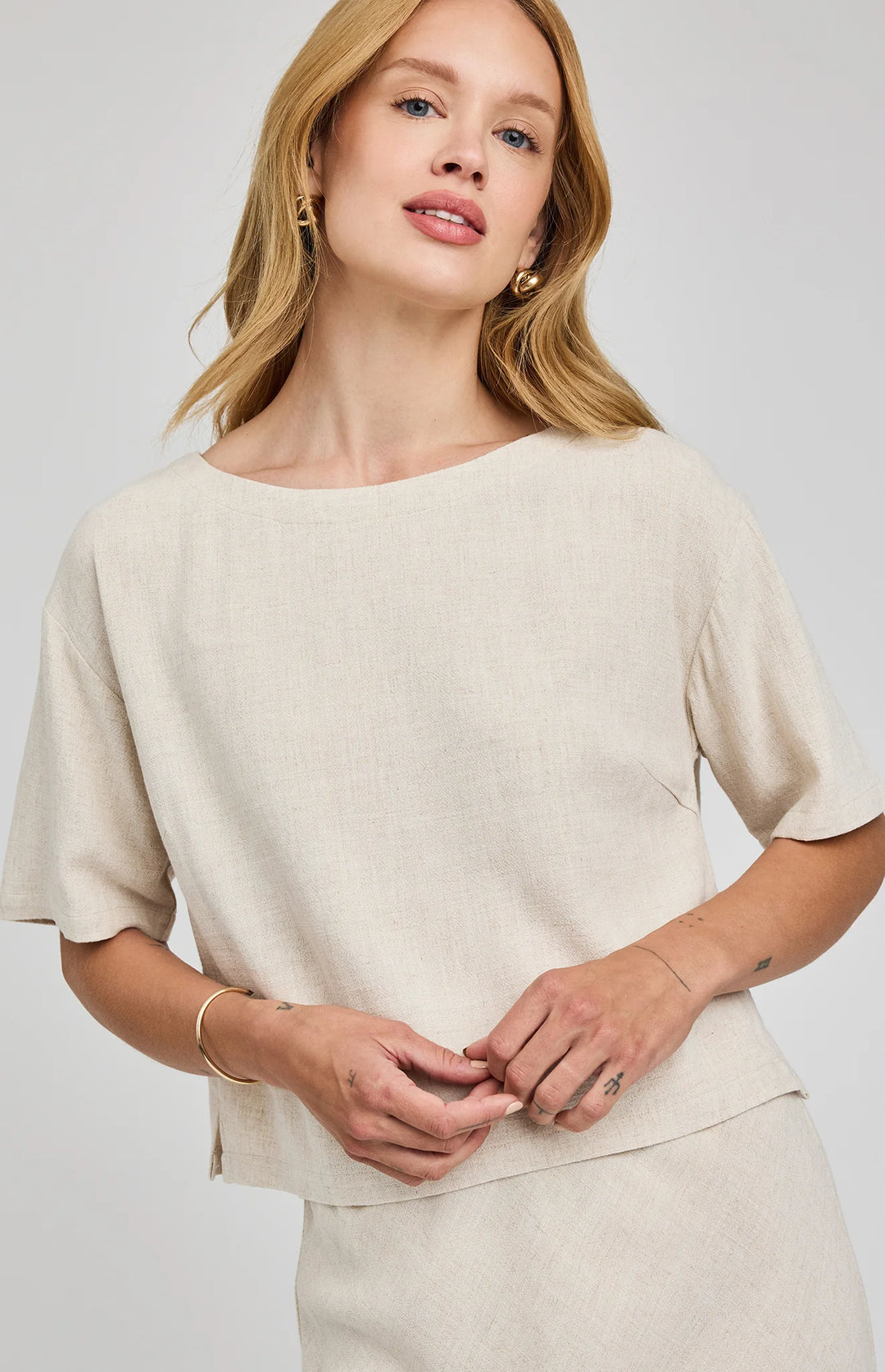 Gemini Linen Top | Gentle Fawn