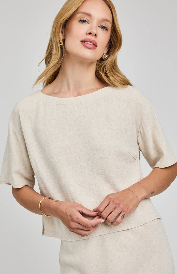 Gemini Linen Top | Gentle Fawn